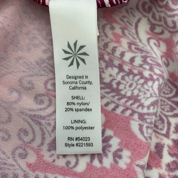 Athleta Printed Shorebreak Racerback Dress - Picture 4 of 5